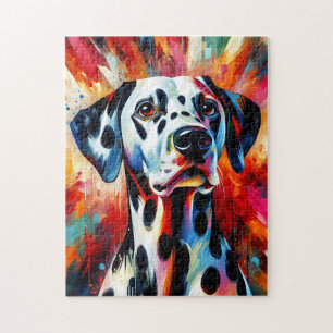 Dalmatiër Acrylprint Kleurrijk Levendig Legpuzzel