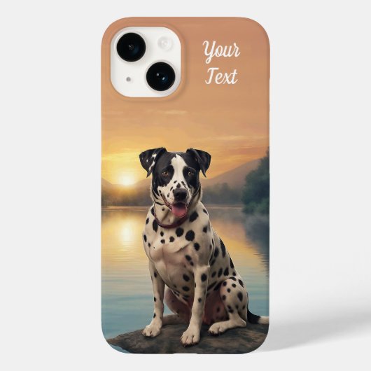 Dalmatiër bij het meer Case-Mate iPhone case (Achterkant)