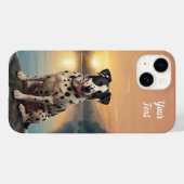 Dalmatiër bij het meer Case-Mate iPhone case (Achterkant (horizontaal))