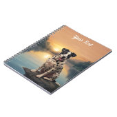 Dalmatiër bij het meer notitieboek (Linkerzijde)