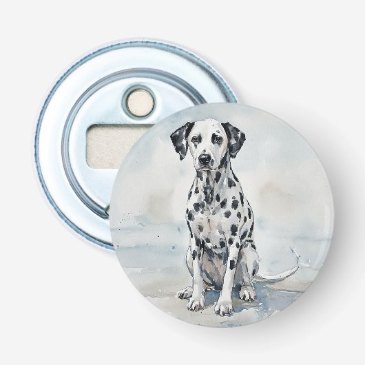 Dalmatiër Button Flesopener (Voorkant)