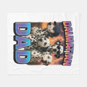Dalmatiër Fleece Deken (Voorkant (Horizontaal))