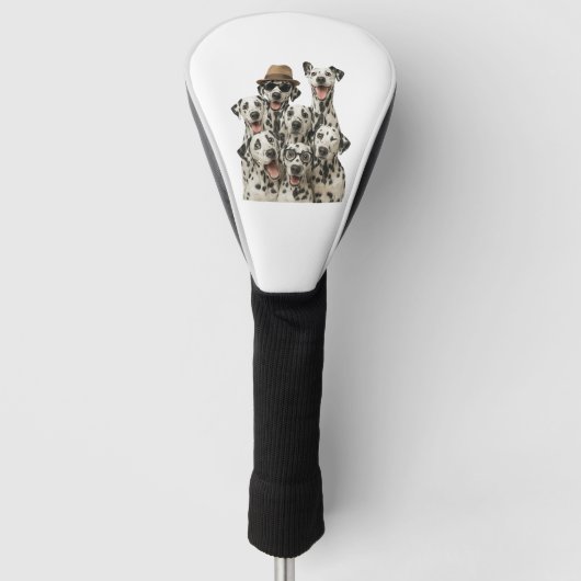 Dalmatiër Golfheadcover (Voorkant)
