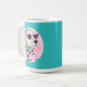 Dalmatiër Hallo Prachtig! Koffiemok (Voorkant links)