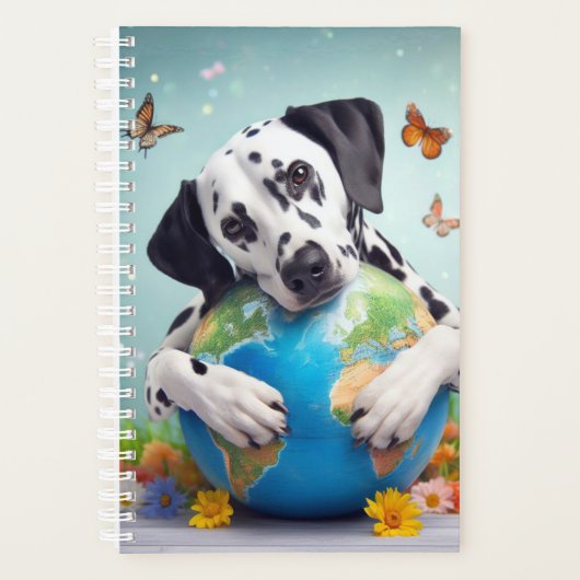 Dalmatiër het gevlekte leven planner (Voorkant)