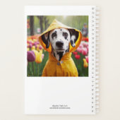 Dalmatiër het gevlekte leven planner (Achterkant)