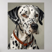 Dalmatiër - Hond Art Print (Voorkant)