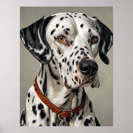 Dalmatiër - Hond Art Print (Voorkant)