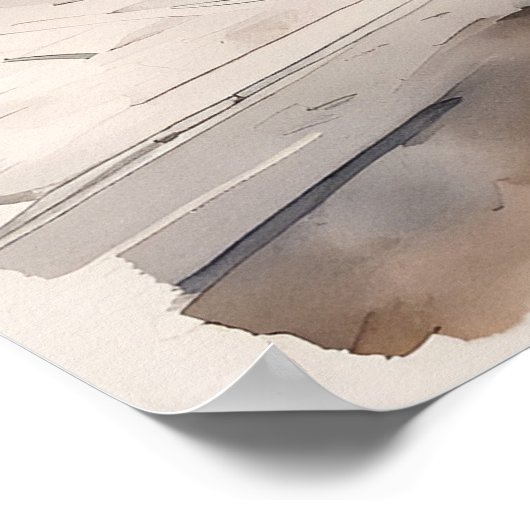 Dalmatiër - Hond Art Print (Hoek)