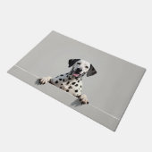 Dalmatiër Hond Deurmat Kunst (Schuin)