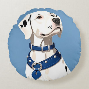 Dalmatiër hond leuk cadeau voor thuis  rond kussen