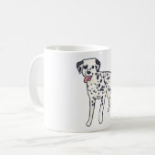 Dalmatiër hond Magie Koffiemok (Voorkant links)
