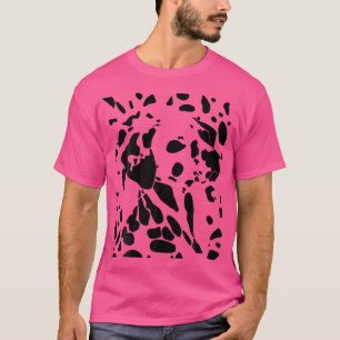 Dalmatiër Honden Optische Illusie (Gevlekt) T-shirt