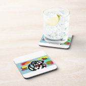 Dalmatiër in de herfst bier onderzetter (Rechterzijde)