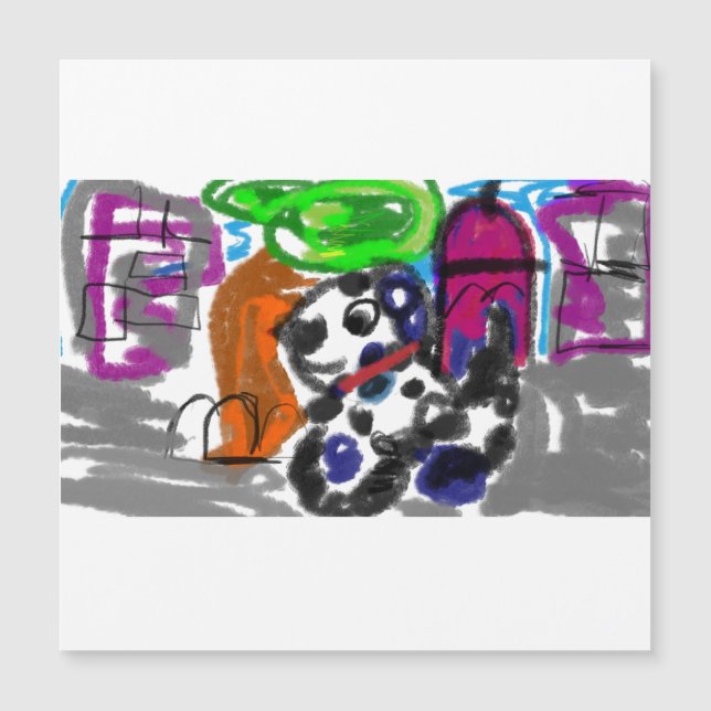 Dalmatiër in de stad (Voorkant)