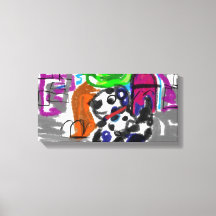 Dalmatiër in de stad