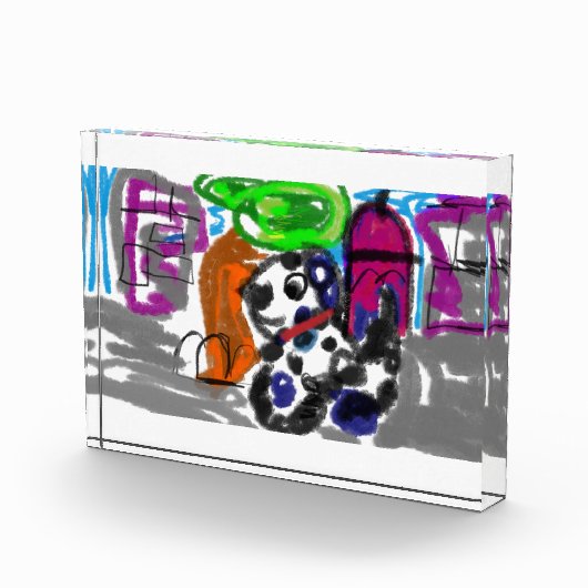 Dalmatiër in de stad fotoblokken (Rechts)