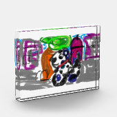 Dalmatiër in de stad fotoblokken (Links)