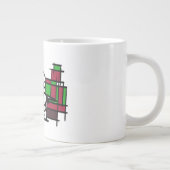 Dalmatiër in de winter grote koffiekop (Rechts)