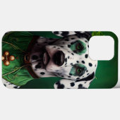 Dalmatiër in St. Patrick's Day jurk Case-Mate iPhone Case (Achterkant (horizontaal))