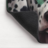 Dalmatiër in St. Patrick's Day jurk Muismat (Hoek)