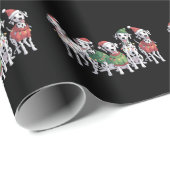 Dalmatiër Kerst liefhebber Xmas hond moeder Cadeaupapier (Rol Hoek)