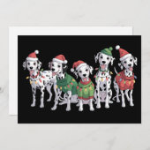 Dalmatiër Kerstliefhebber Xmas Hondenmoeder Feestdagenkaart (Voorkant / Achterkant)