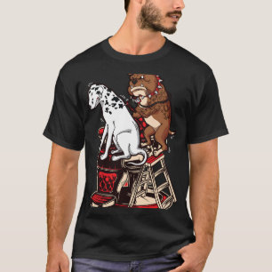 Dalmatiër krijgt vlekken Tattoo Bulldog Tattoo Art T-shirt