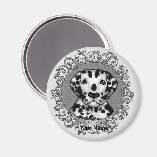 Dalmatiër Magneet (Voorkant / Achterkant)