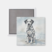 Dalmatiër Magneet (Voorkant / Achterkant)