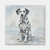 Dalmatiër Magneet (Voorkant)
