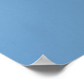Dalmatiër Met Blauwe Halsband Poster (Hoek)