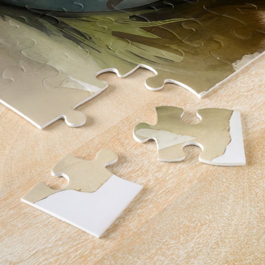 Dalmatiër met paaseieren legpuzzel (Zijkant)