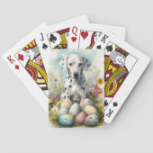 Dalmatiër met Paaseieren Pokerkaarten (Achterkant)