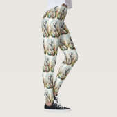 Dalmatiër met Pasen Eieren Leggings (Rechts)