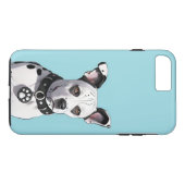 Dalmatiër met zwarte vlekken en halsband Case-Mate iPhone case (Achterkant (Horizontaal))