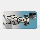 Dalmatiër met zwarte vlekken en halsband Case-Mate iPhone case (Achterkant (horizontaal))