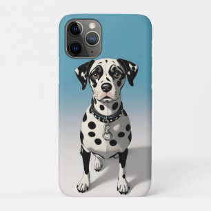 Dalmatiër met zwarte vlekken en halsband Case-Mate iPhone case