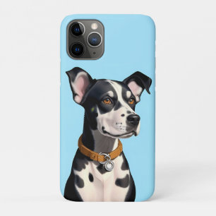 Dalmatiër met zwarte vlekken en halsband Case-Mate iPhone case