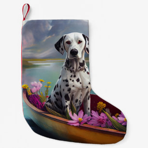 Dalmatiër op een peddel: Een landschapsavontuur Kleine Kerstsok