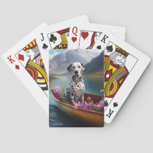 Dalmatiër op een peddel: Een landschapsavontuur Pokerkaarten