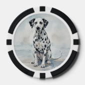 Dalmatiër Poker Chips (Voorkant)