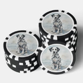 Dalmatiër Poker Chips (Opstapeling)