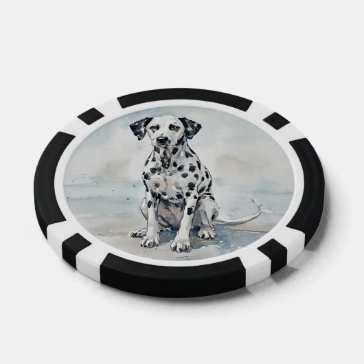 Dalmatiër Poker Chips (Enkel)