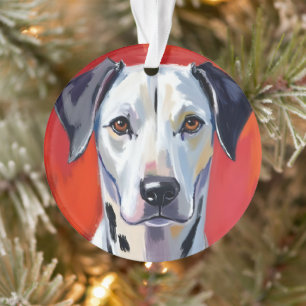 Dalmatiër Schilderen Hond Huisdier Ornament