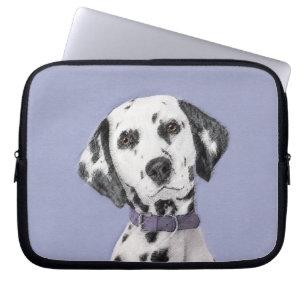 Dalmatiër Schilderij - Mooie Originele Hond Kunst Laptop Sleeve