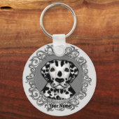 Dalmatiër Sleutelhanger (Voorkant)