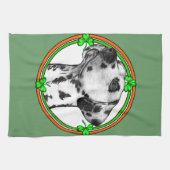 Dalmatiër St. Patrick's Day Theedoek (Horizontaal)