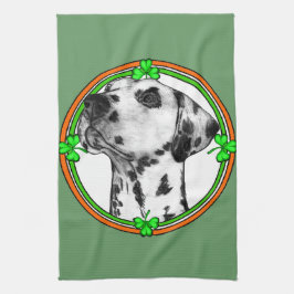 Dalmatiër St. Patrick's Day Theedoek
