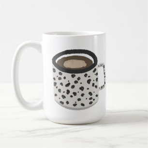 Dalmatiër Stippenpatroon Caffè Liefhebber Cadeau Koffiemok